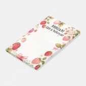 Meisjes Mitzvah-notitie Joods Post-it® Notes (Schuin)