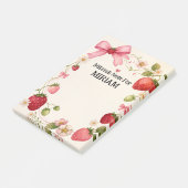 Meisjes Mitzvah-notitie Joods Post-it® Notes (Schuin)