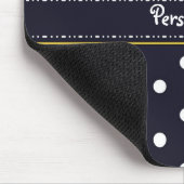 Meisjes Mod Daisies en Polka Dots met naam Muismat (Hoek)