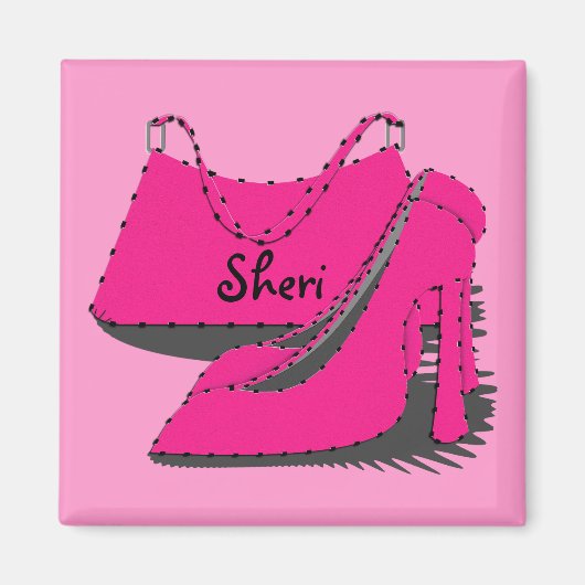 Meisjes Mode magneet (Voorkant)