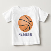 Meisjes Modern Basketbalshirt Nummer Sport (Voorkant)