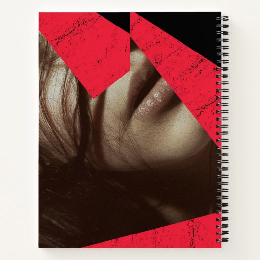 Meisjes modern design notitieboek (Achterkant)