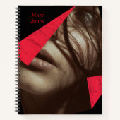 Meisjes modern design notitieboek (Voorkant)