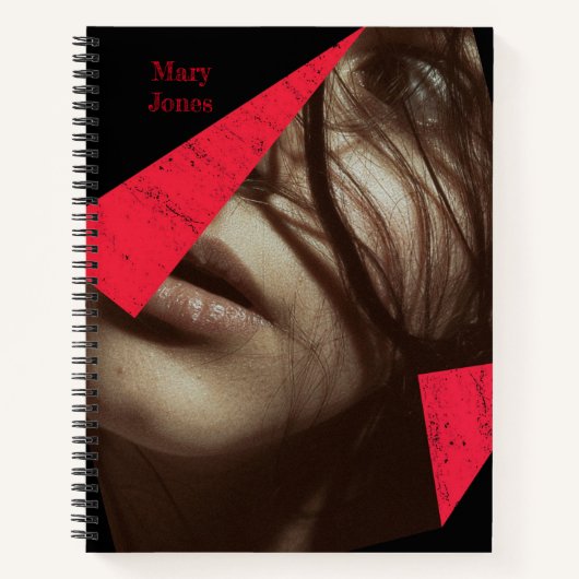 Meisjes modern design notitieboek (Voorkant)