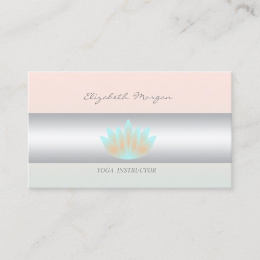 Meisjes Modern Professional Charming, Lotus Visitekaartje (Voorkant)