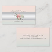 Meisjes Modern Professional Charming, Vloer, Sciss Visitekaartje (Voorkant / Achterkant)