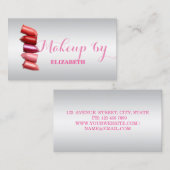 Meisjes Modern Professional, lipstick Visitekaartje (Voorkant / Achterkant)