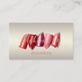 Meisjes Modern Professional, lipstick Visitekaartje (Voorkant)