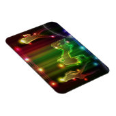 Meisjes Modern Trendy Neon Lights Magneet (Rechterzijde)