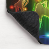 Meisjes Modern Trendy Neon Lights Muismat (Hoek)