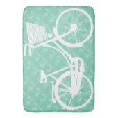 Meisjes  moderne motorfiets badmat (Voorkant Verticaal)