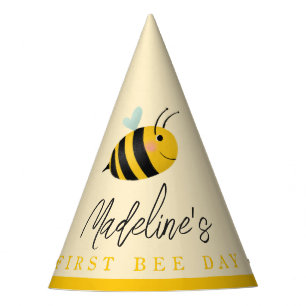 Meisjes Moderne Schattigee Zomer Eerste Bijendag V Feesthoedjes