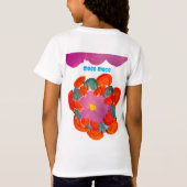 meisjes mooie dromen t-shirt (Achterkant)