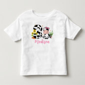 Meisjes Mooie Koe 3e Verjaardag Kinder Shirts (Voorkant)