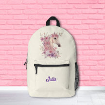 Meisjes Mooie Paardjes Pastel Bloemen Paard