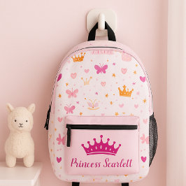 Meisjes Mooie Persoonlijke Prinsessen Kroon Rugzak