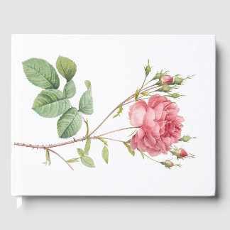 Meisjes mooie roze Rose Princess Garden Gastenboek