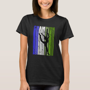 Meisjes Motivatie ritmische gymnastiek winnaar Cha T-shirt