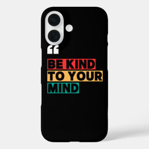 Meisjes Motiverende Hoesje voor Telefoon Wees Aard
