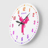 Meisjes Multicolored Karate Grote Klok (Hoek)