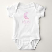 Meisjes My First Eid Baby Jersey Bodysuit (Voorkant)
