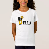 Meisjes Naam aangepaste start met B T-shirt (Voorkant)