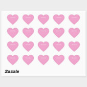 Meisjes Naam Roze Hart Hart Sticker (Vel)