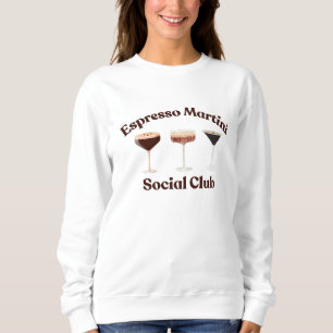 Meisjes Nacht Espresso Martini Crew Vrouwen Matchi Trui