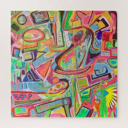 Meisjes Nacht Uit 20 x 20 Puzzel (Verticaal)