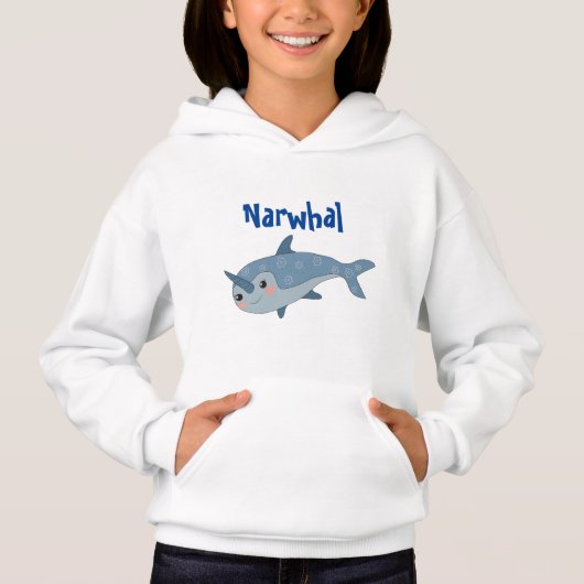 Meisjes Narwal (Voorkant)