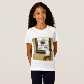 Meisjes Naughty Kind Shirt (Voorkant volledig)
