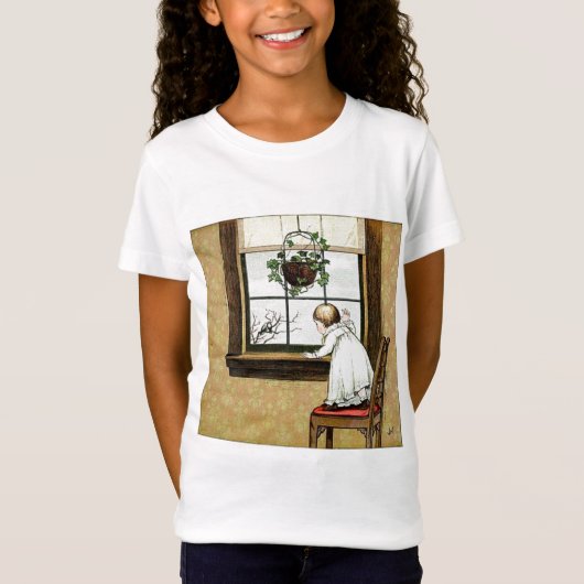 Meisjes Naughty Kind Shirt (Voorkant)
