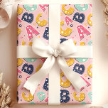 Meisjes Navy en Roze ABC Alfabet Patroon Cadeaupapier<br><div class="desc">Deze Girls Navy en Pink ABC Alphabet Pattern Wrapping Paper bevat leuke, speelse letters in felle kleuren zoals navy, roze, geel en blauwgroen. De met polka gestippelde letters tegen een zacht roze achtergrond maken het ideaal voor het verpakken van cadeaus voor jonge kinderen, vooral voor verjaardagen en baby showers. Het...</div>