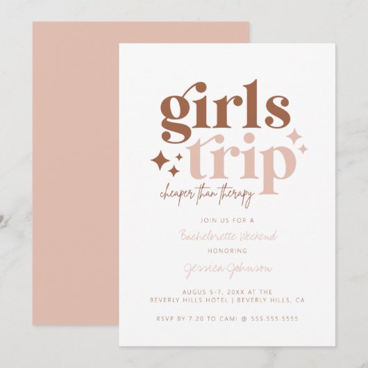 Meisjes nemen goedkoper dan Kaart blanco  (Voorkant / Achterkant)