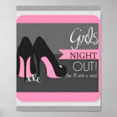 Meisjes Night Out Poster (Voorkant)