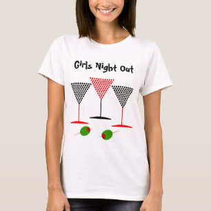 Meisjes Night Out Shirt