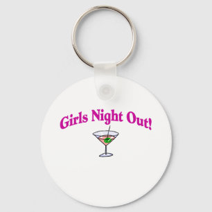 Meisjes Night Out Sleutelhanger