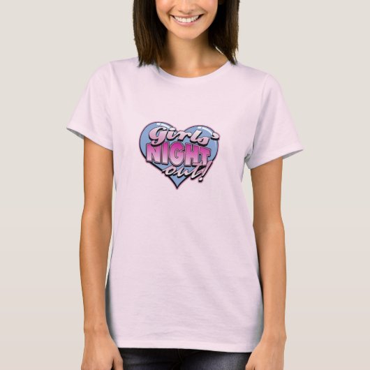 Meisjes Night Out T-Shirt (Voorkant)