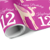 Meisjes noemen de leeftijd van whimsy kamelenverja cadeaupapier (Rol Hoek)