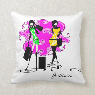 Meisjes noemen mode model trendy kussen