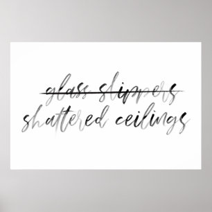 Meisjes Nursery of Kantoor Poster in Waterverf