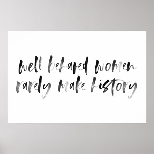 Meisjes Nursery of Kantoor Waterverf Citaat Poster (Voorkant)