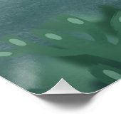 Meisjes onder Zee Ocean Seal Verjaardag Welkom Tek Perfect Poster (Hoek)