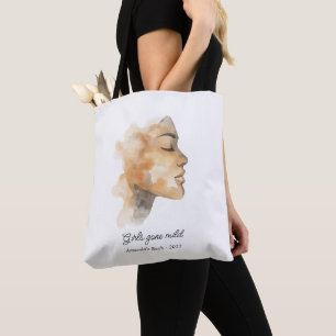 Meisjes Ontspannen Kuuroord Vrijgezellenfeest Tote Bag