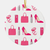 Meisjes ontwerpen keramisch ornament (Voorkant)