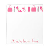 Meisjes ontwerpen notitieblok (Voorkant)