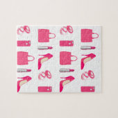 Meisjes ontwerpen puzzel (Horizontaal)