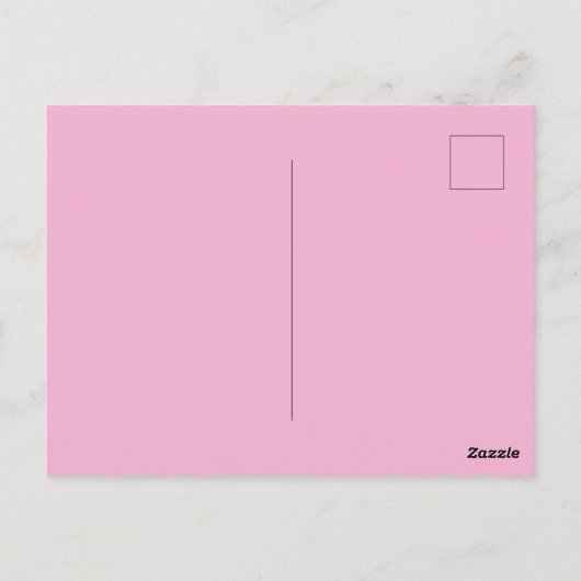 Meisjes op 3de verjaardag roze uitnodiging (Achterkant)