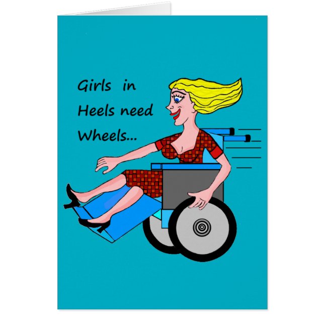 Meisjes op Heels hebben Wheels nodig (Voorkant)