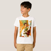Meisjes op het Piano-Kinder T-shirt (Voorkant volledig)